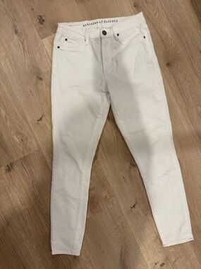 Articles Of Society Men’s White Skinny Jeans